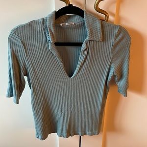 Reformation blue tshirt